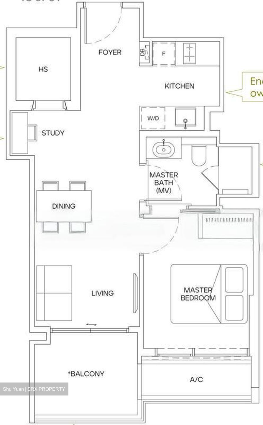 Mori (D14), Apartment #459506841